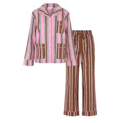 Stine Goya Sada Pyjama Pink Stripes Shop Online Hos Blossom